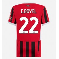 AC Milan Emerson Royal #22 Hemmatröja Kvinnor 2024-25 Korta ärmar